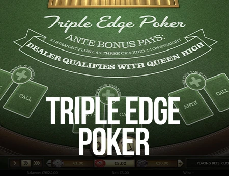 Triple Edge Poker Three Card Poker